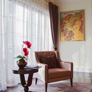 中式花凳简约客厅时尚三居装修效果图