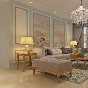 灯具沙发别墅现代客厅装修效果图