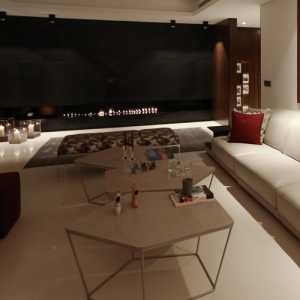 客厅现代沙发电视柜装修效果图