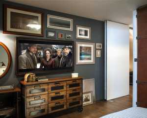 大户型欧式沙发电视背景墙装修效果图