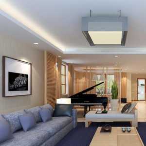 现代别墅透明灯具起居室装修效果图
