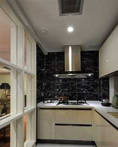 客厅现代美式厨房装修效果图