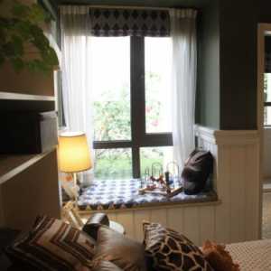 地毯式落地窗现代卧室装修效果图