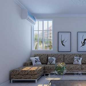 现代别墅纯黑柔软观景沙发装修效果图