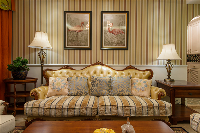 沙发欧式客厅沙发客厅灯具装修效果图