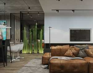 家庭客厅北欧风情沙发装修效果图