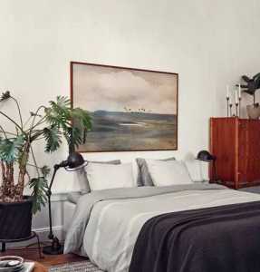 美式卧室纯实木双人装修效果图