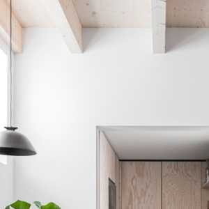北欧小户型厨房木质橱柜装修效果图