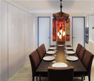 富裕型一居室灯具餐厅装修效果图