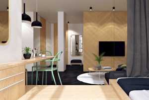 现代别墅典雅清新型起居室装修效果图