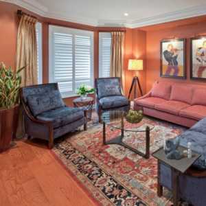 三居沙发美式客厅装修效果图