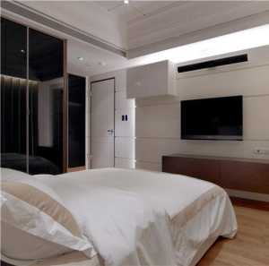 现代卧室睡房装修效果图
