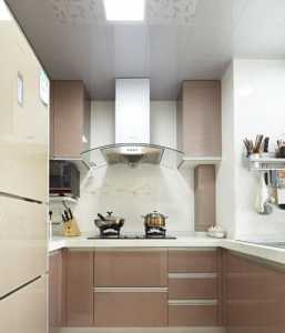 现代复式私家厨房装修效果图