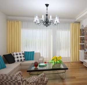 沙发美式别墅客厅装修效果图