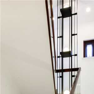 现代住宅楼梯装修效果图