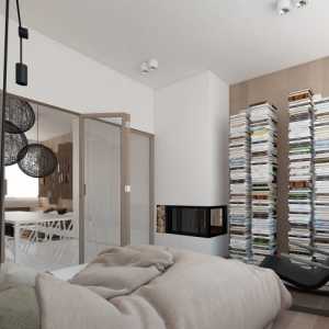 三居欧式家具卧室壁纸装修效果图