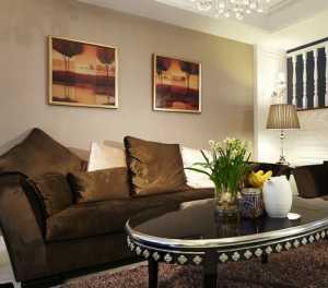 客厅休闲沙发茶几现代家具装修效果图
