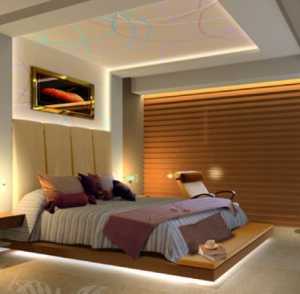 卧室简约中式台灯卧室家具装修效果图