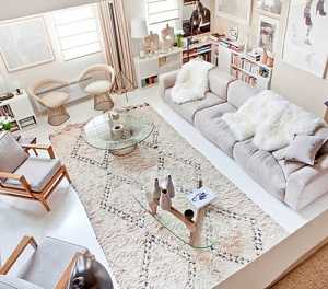 沙发复式楼现代家具茶几装修效果图