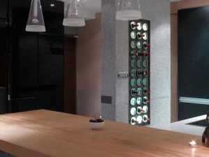 厨房美式吊灯橱柜装修效果图