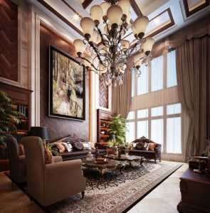 富裕型彩色客厅60平米装修效果图
