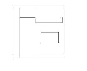 现代二居9平米小客厅装修效果图