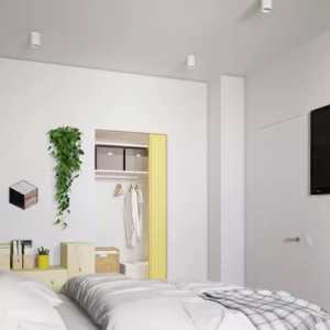 卧室背景墙小户型壁纸头柜装修效果图