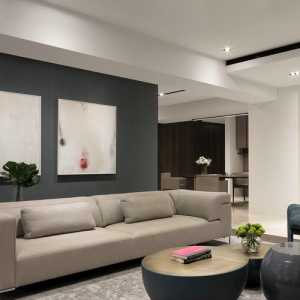 现代现代客厅茶几交换空间装修效果图
