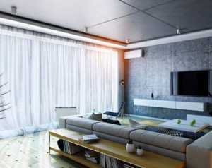美式20平米客厅双人沙发装修效果图