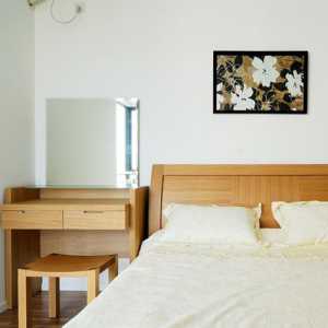 现代美式卧室头背景墙装修效果图